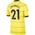 Camisola Chelsea Ben Chilwell 21 Equipamento Segundo 2021-2022 Manga Curta